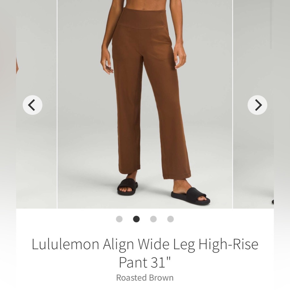 Lululemon Wide Leg Align Pants